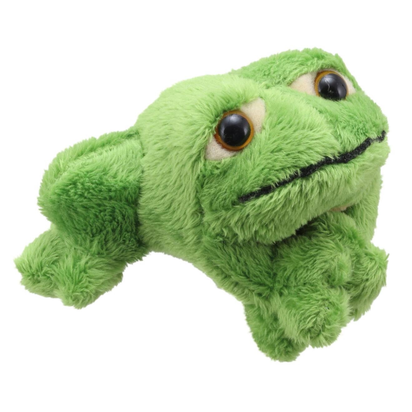Marionnette à doigts grenouille – jeu d'imagination et d'éveil pour enfants green
