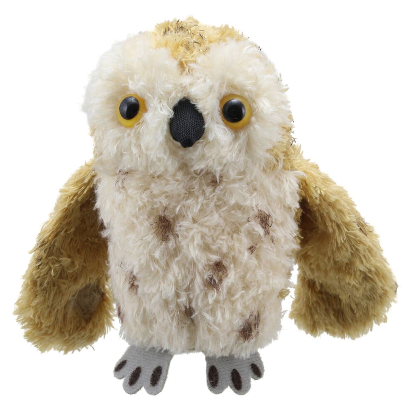 Marionnette à doigts - hibou brown