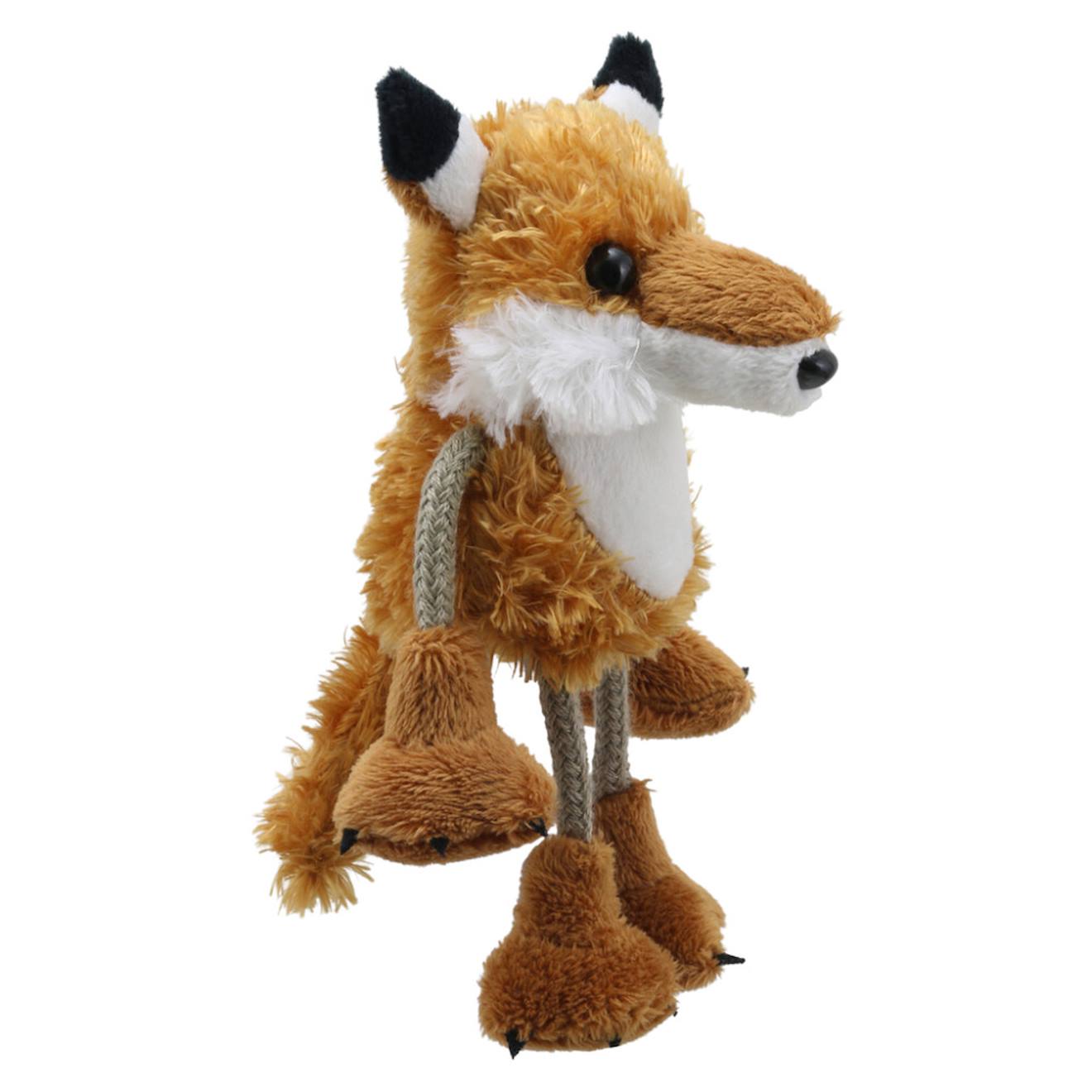 Marionnette à doigts - renard brown