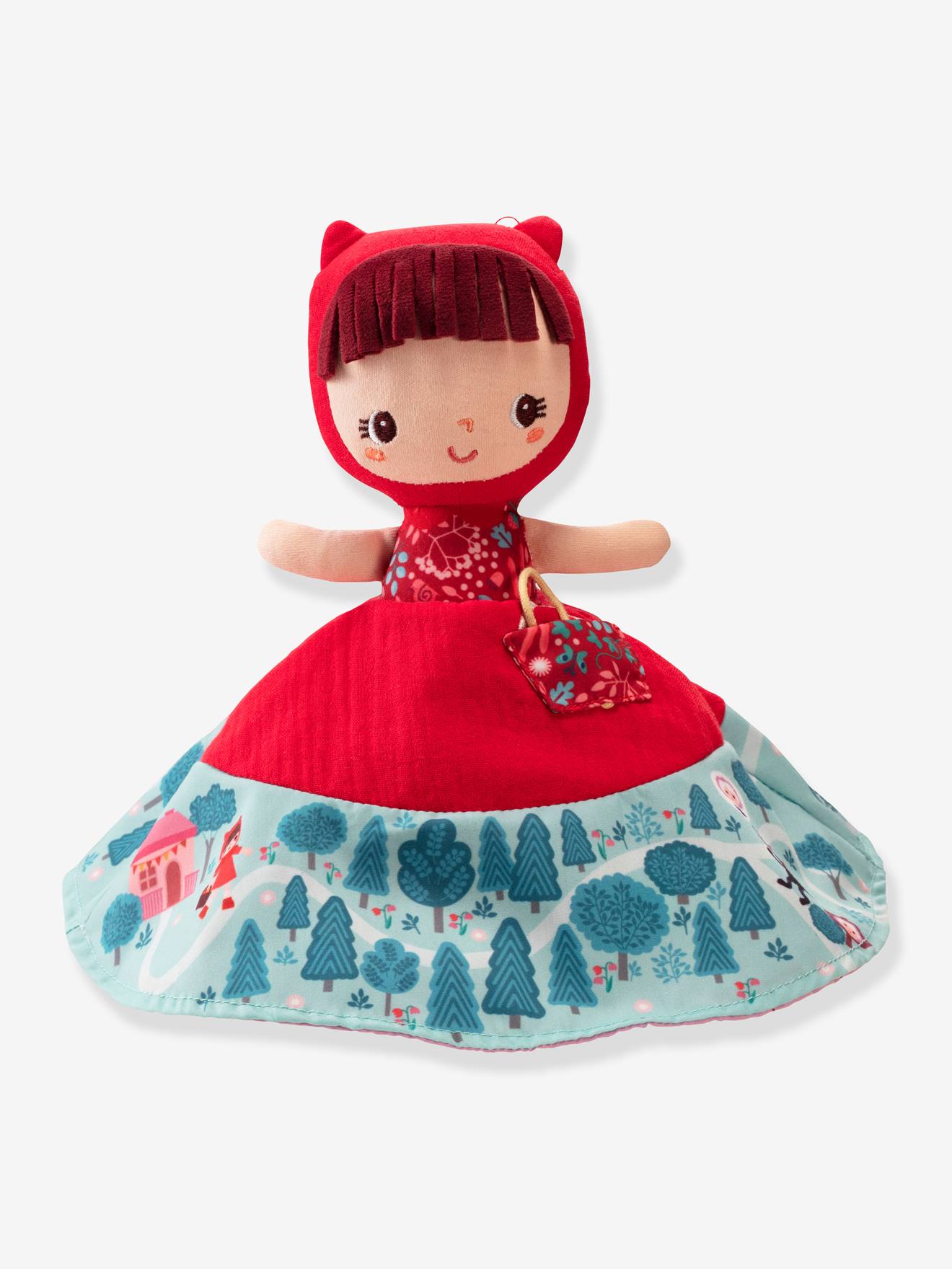 Marionnette réversible chaperon rouge - s multicolore