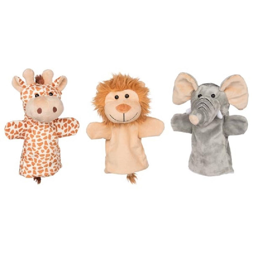 Marionnettes animaux sauvages multicolore