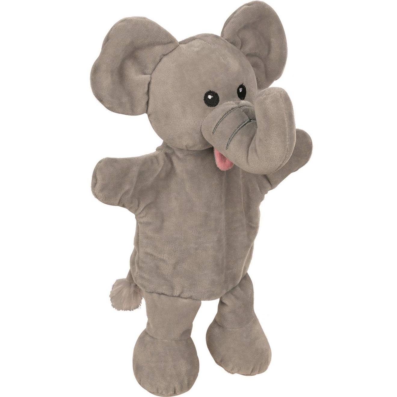 Marionnettes girafe singe éléphant marron