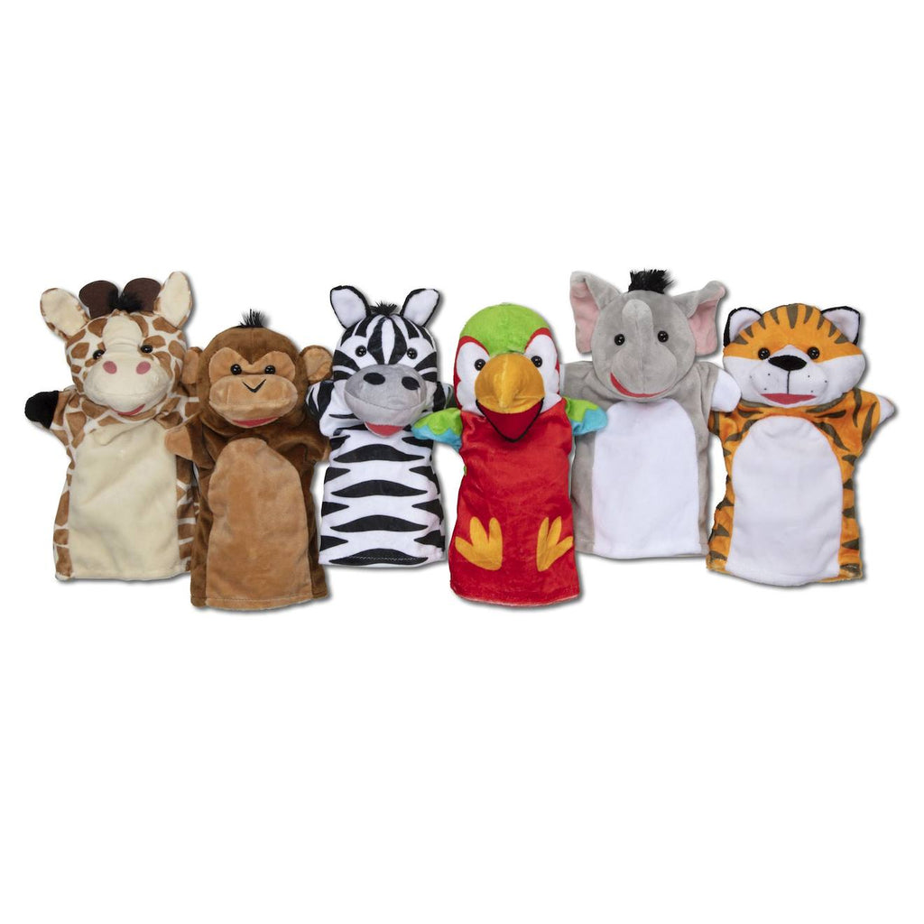 Marionnettes safari rouge
