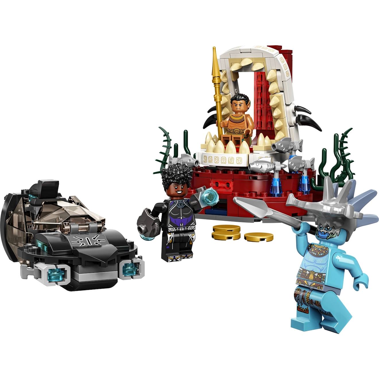 Marvel la salle du trône du roi namor 76213 multicolore