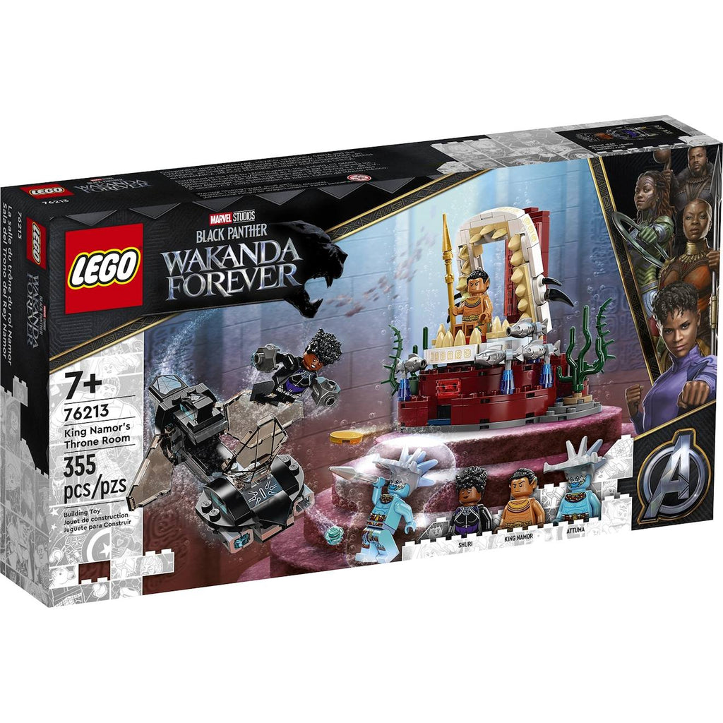 Marvel la salle du trône du roi namor 76213 multicolore