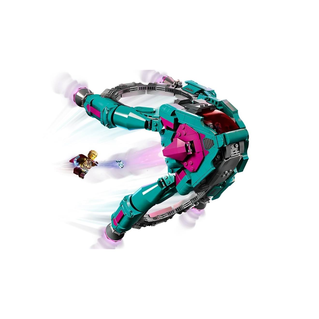 Marvel le nouveau vaisseau des gardiens 76255 multicolore