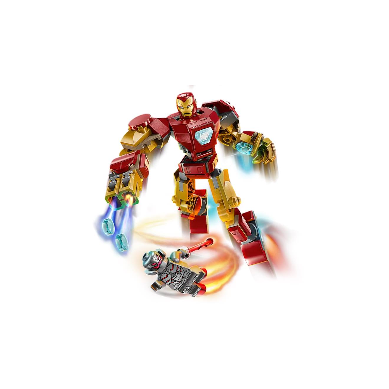 Marvel le robot d'Iron Man contre ultron 76307 multicolore