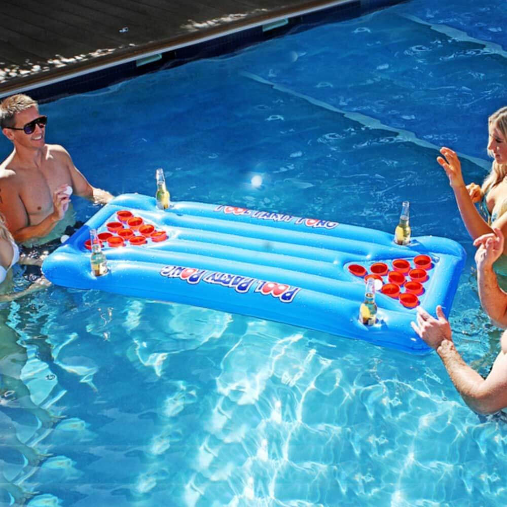 Matelas Gonflable Beer Pong - Piscine CadoMaestro