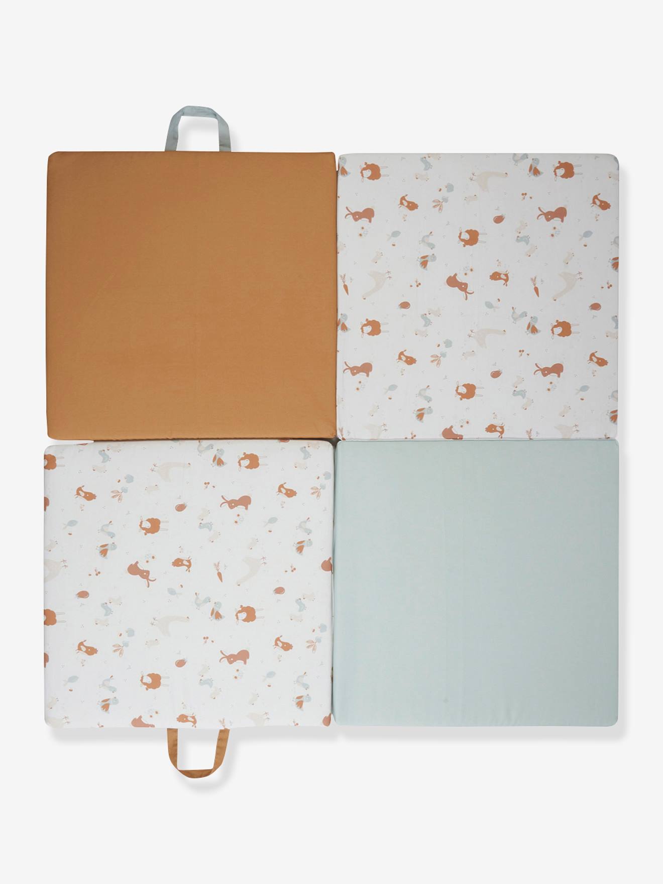 Matelas tapis malin little farmer tinéo marron