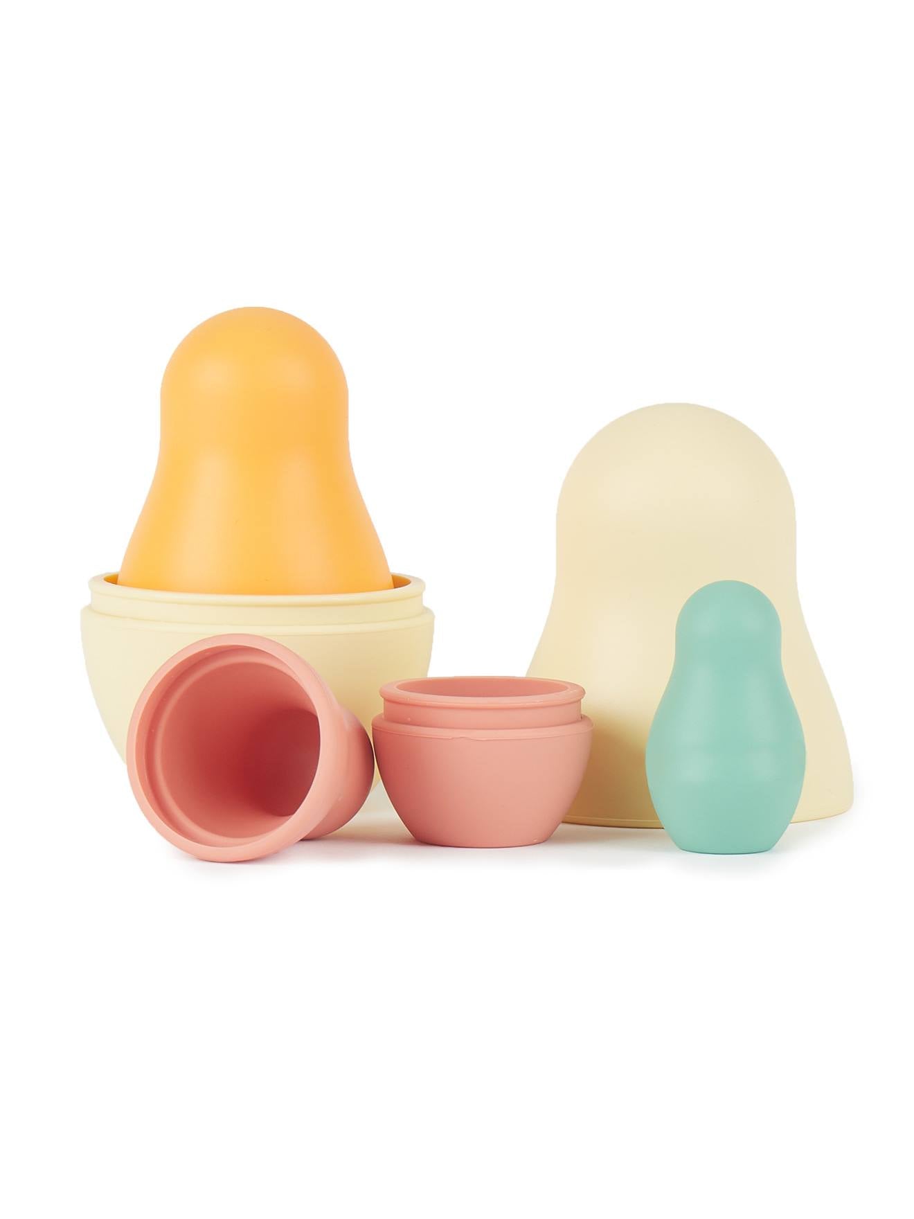 Matriochka en silicone - jouet de bain tropical vibes