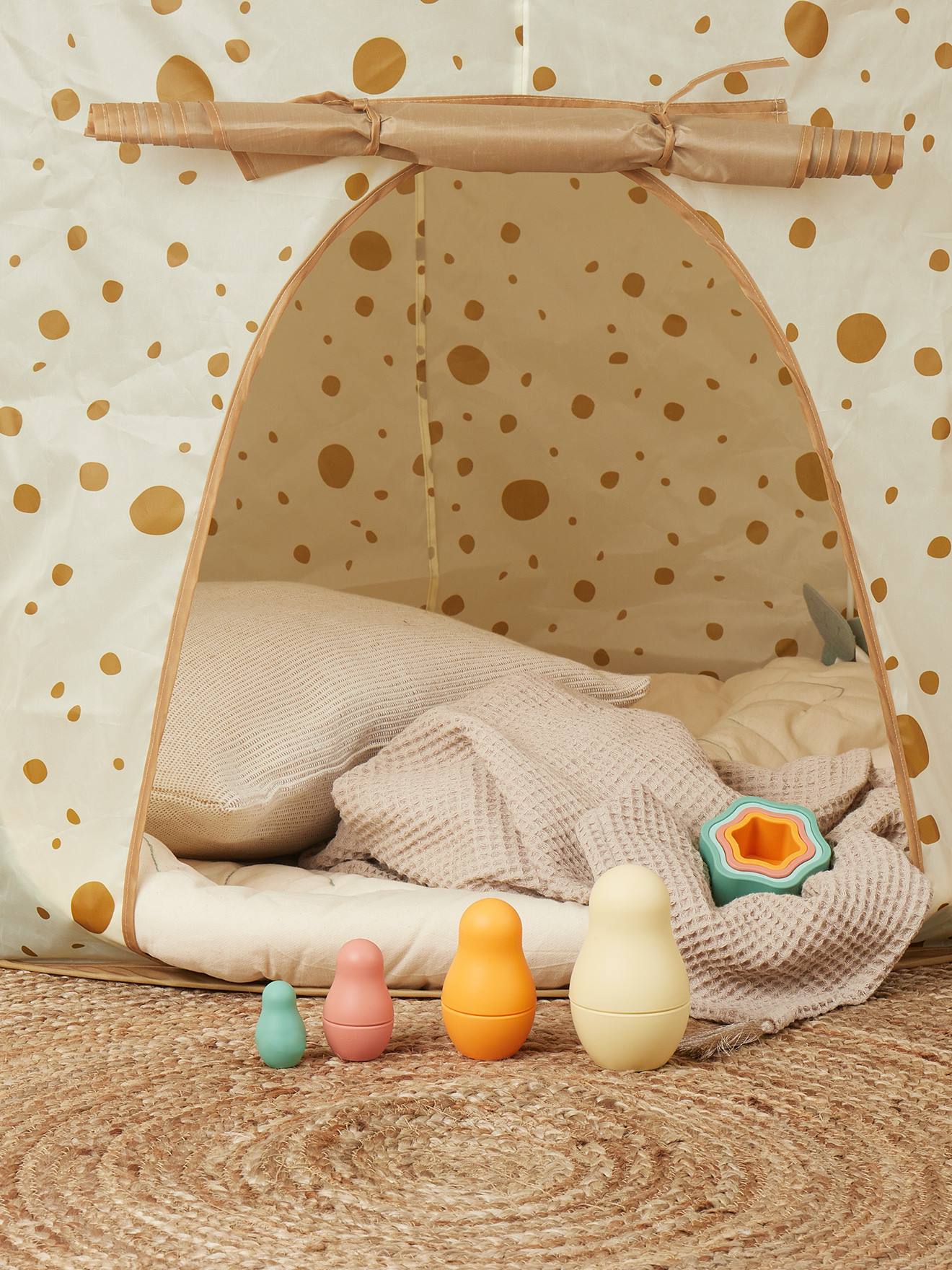 Matriochka en silicone - jouet de bain tropical vibes