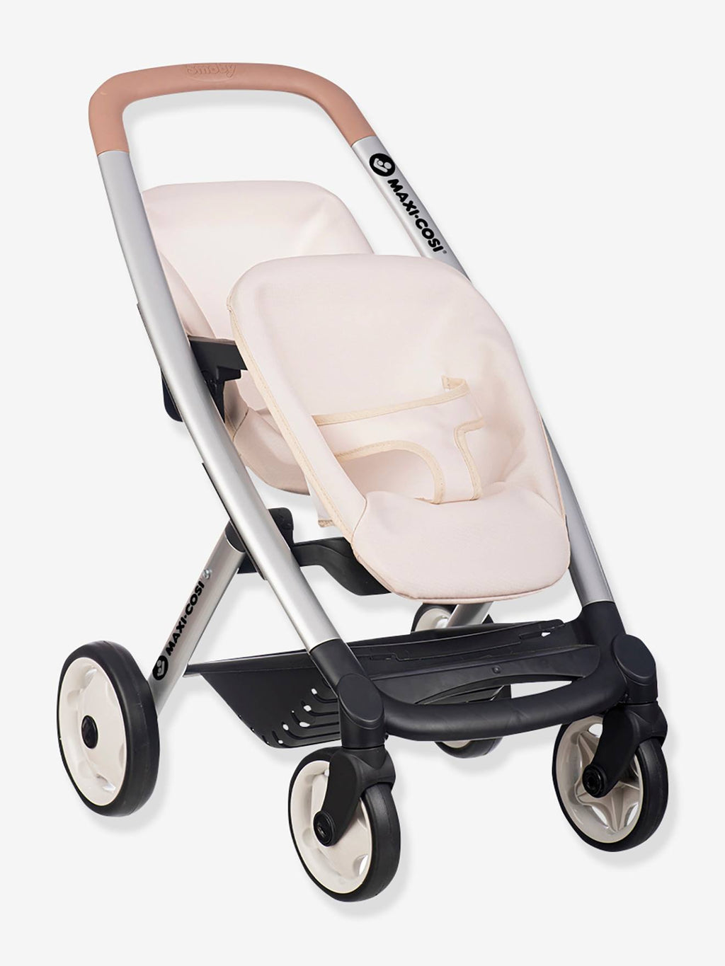 Maxi cosi poussette jumeaux - beige