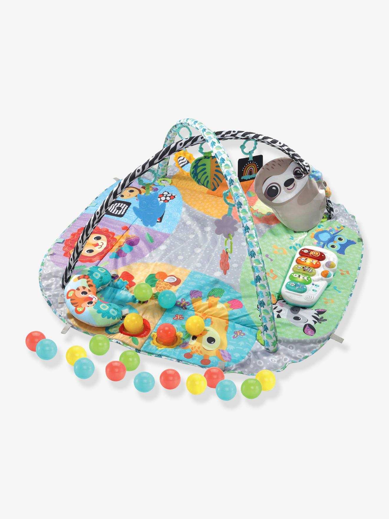 Maxi tapis d'éveil sensoriel 7 en 1 - multicolore