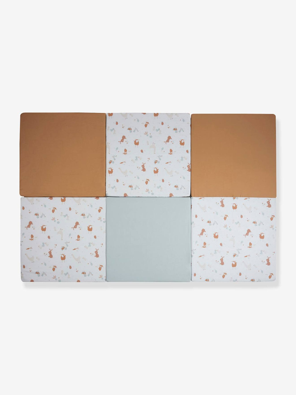 Maxi tapis malin little farmer tinéo marron