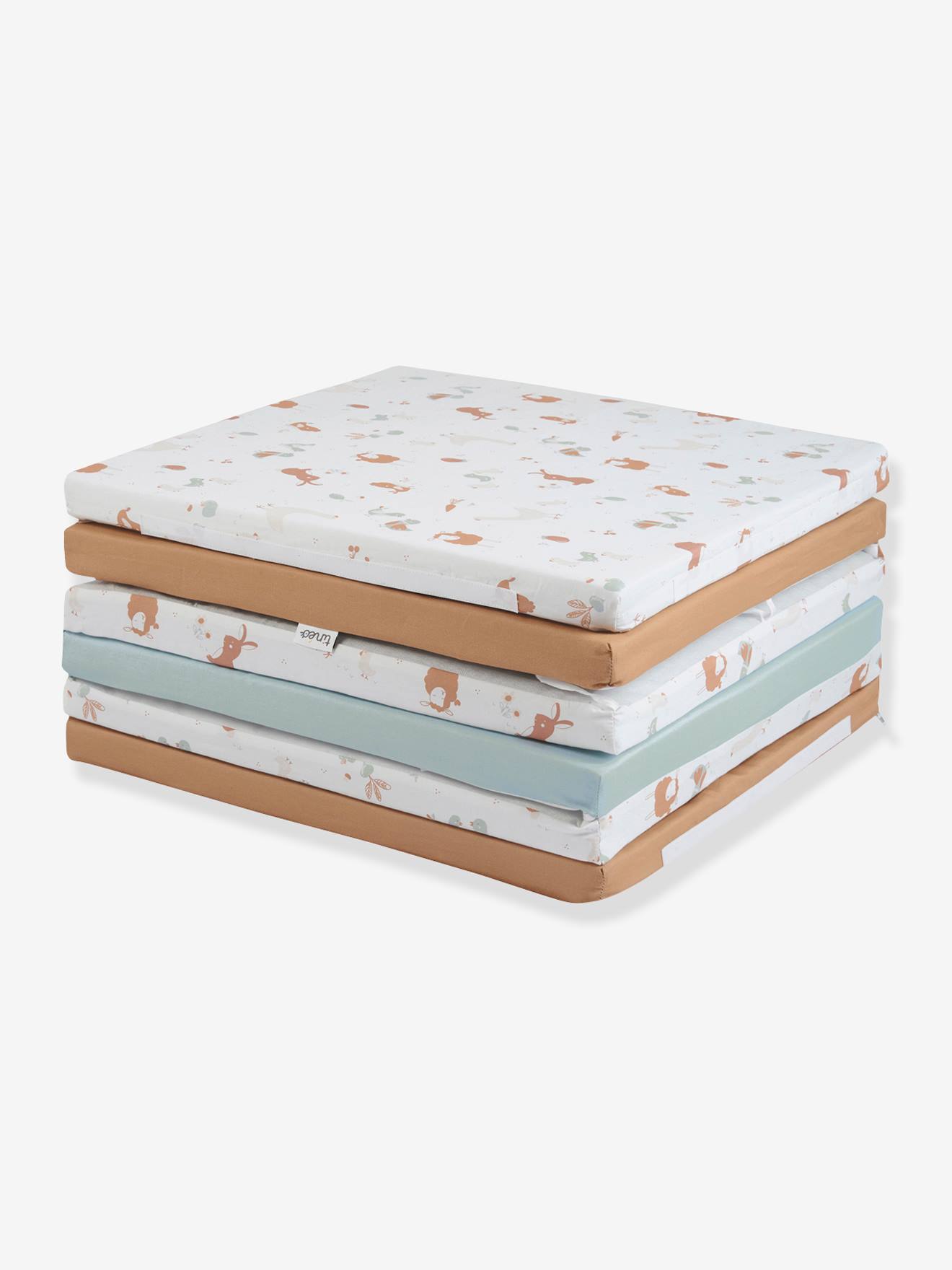 Maxi tapis malin little farmer tinéo marron