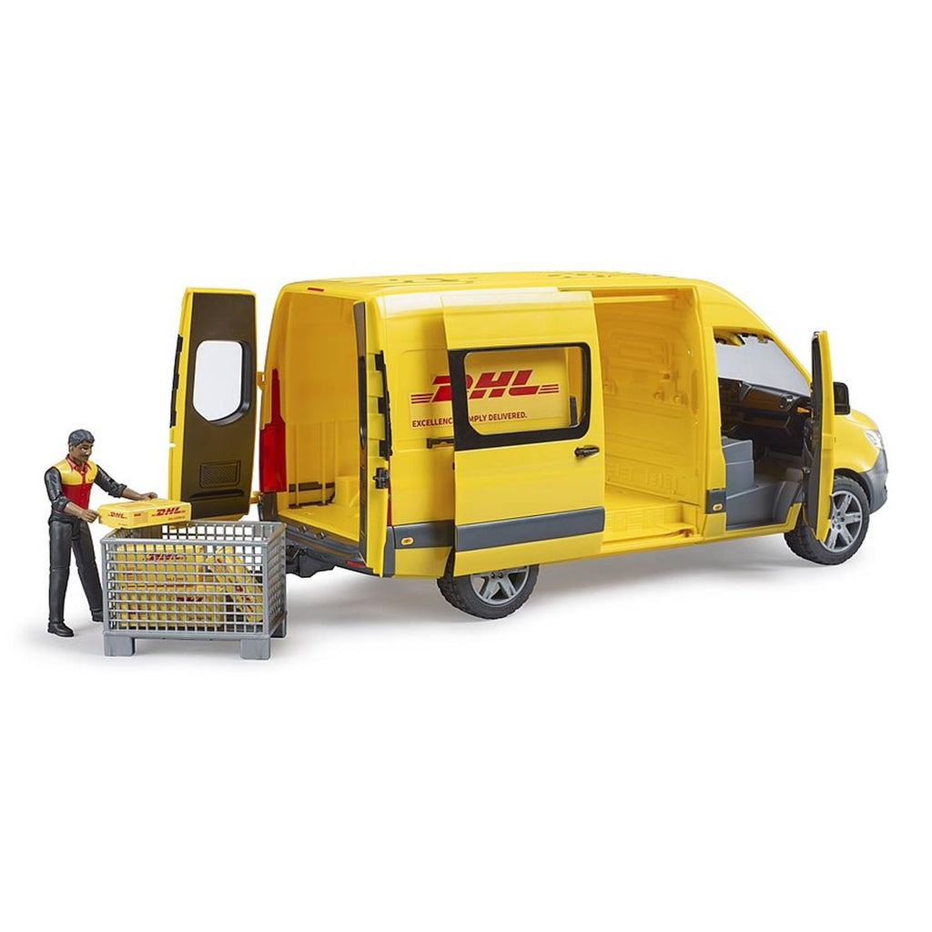 Mb sprinter dhl avec chauffeur jaune
