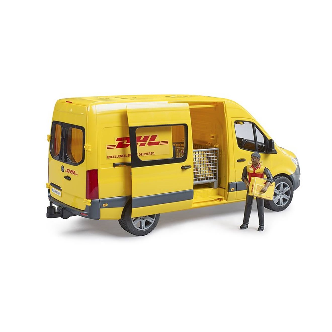 Mb sprinter dhl avec chauffeur jaune