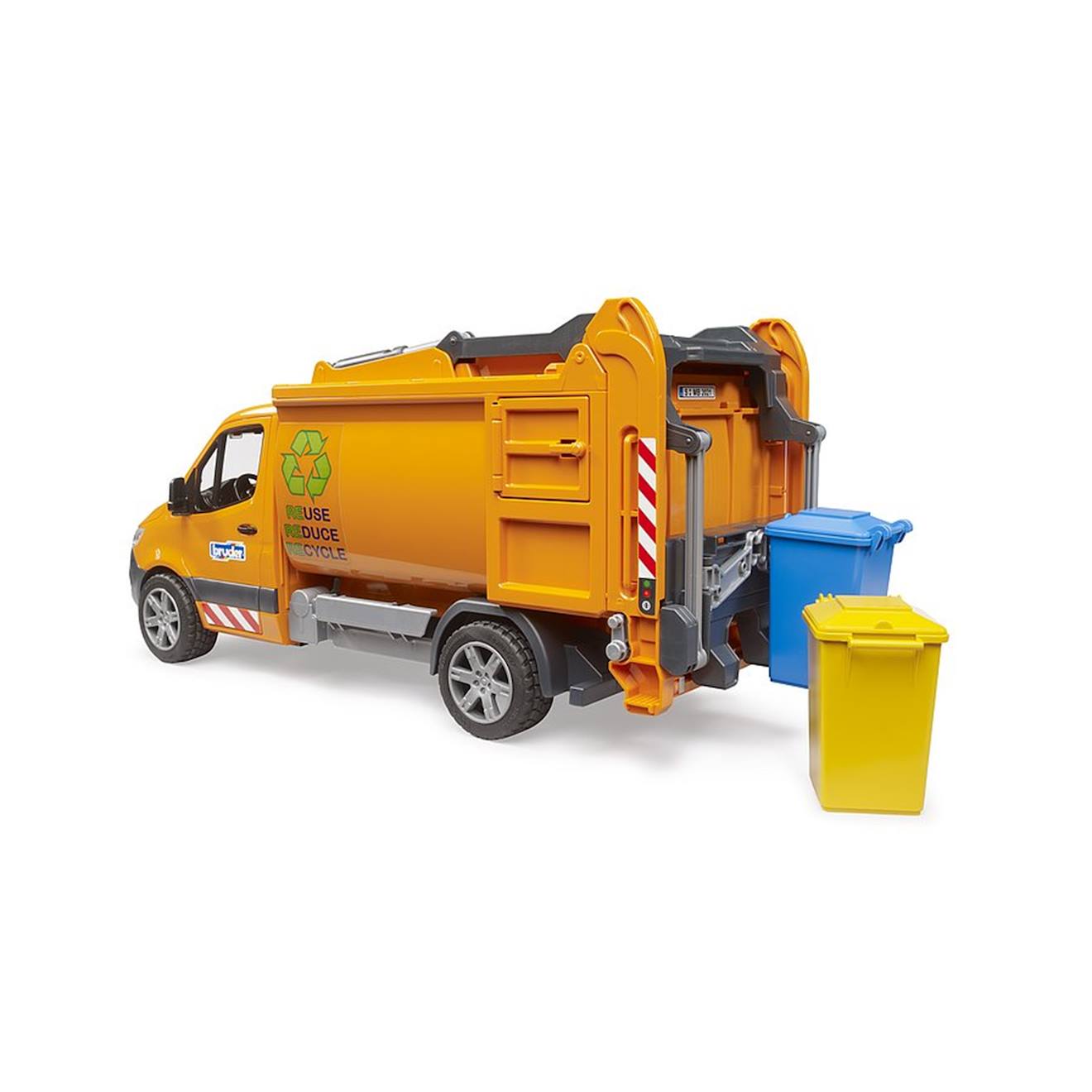 Mb sprinter gestion des déchets municipaux orange