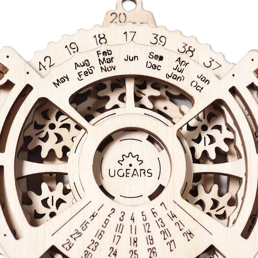 Méca-Calendrier en Bois à Monter - Maquette Bois Ugears