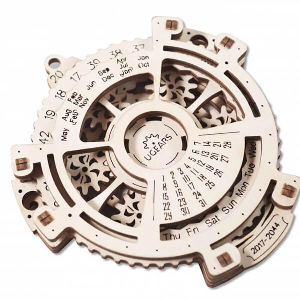 Méca-Calendrier en Bois à Monter - Maquette Bois Ugears