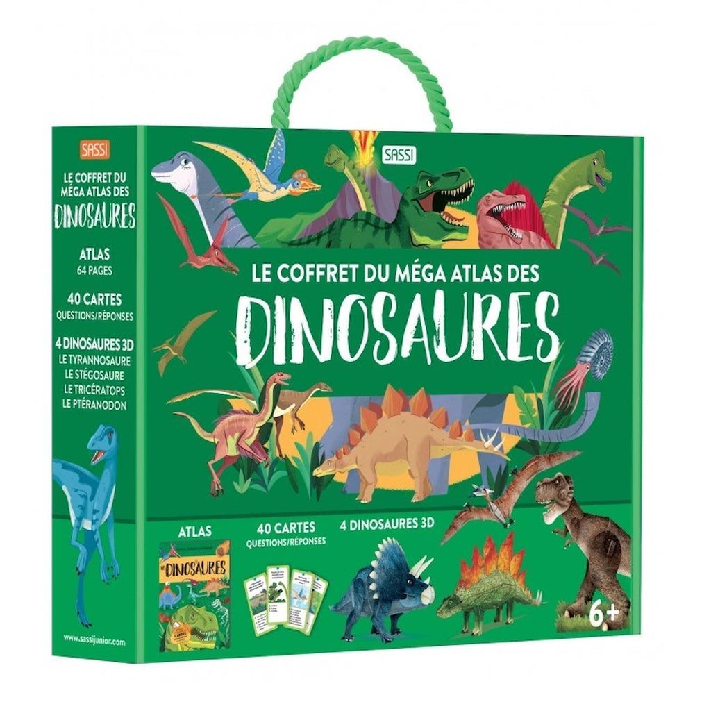 Méga atlas des dinosaures vert