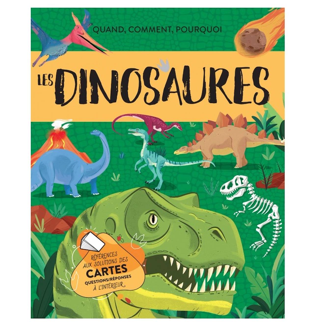 Méga atlas des dinosaures vert