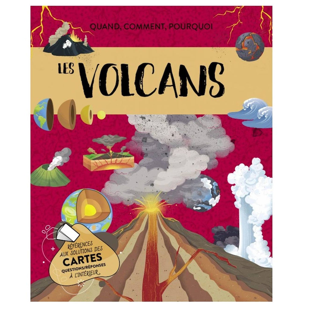 Méga atlas des volcans rouge