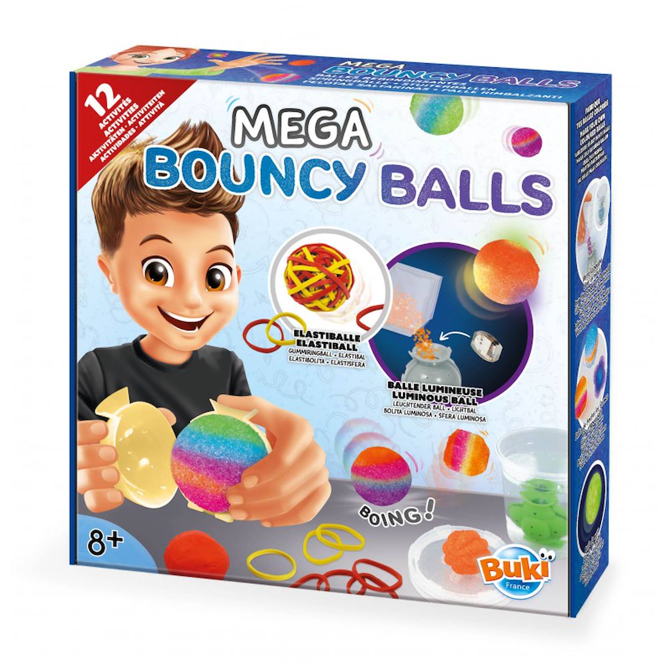 Mega balles rebondissantes bleu