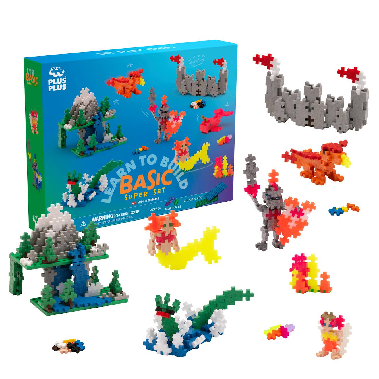 Méga kit découverte 1200 pièces basic