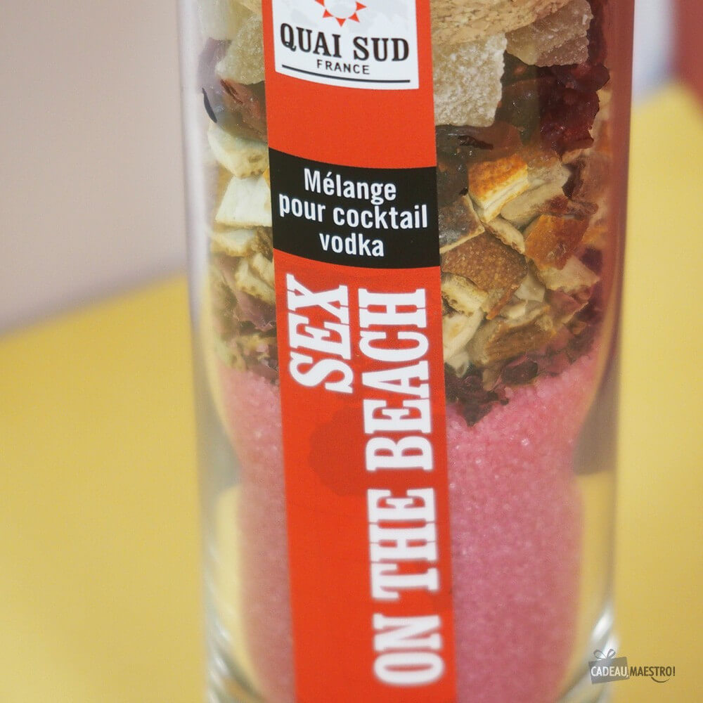 Mélange pour Cocktail Sex on the Beach - Cocktail Quai Sud