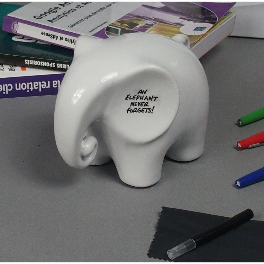 Mémo Eric l'Éléphant - Fourniture de Bureau Originale Luckies