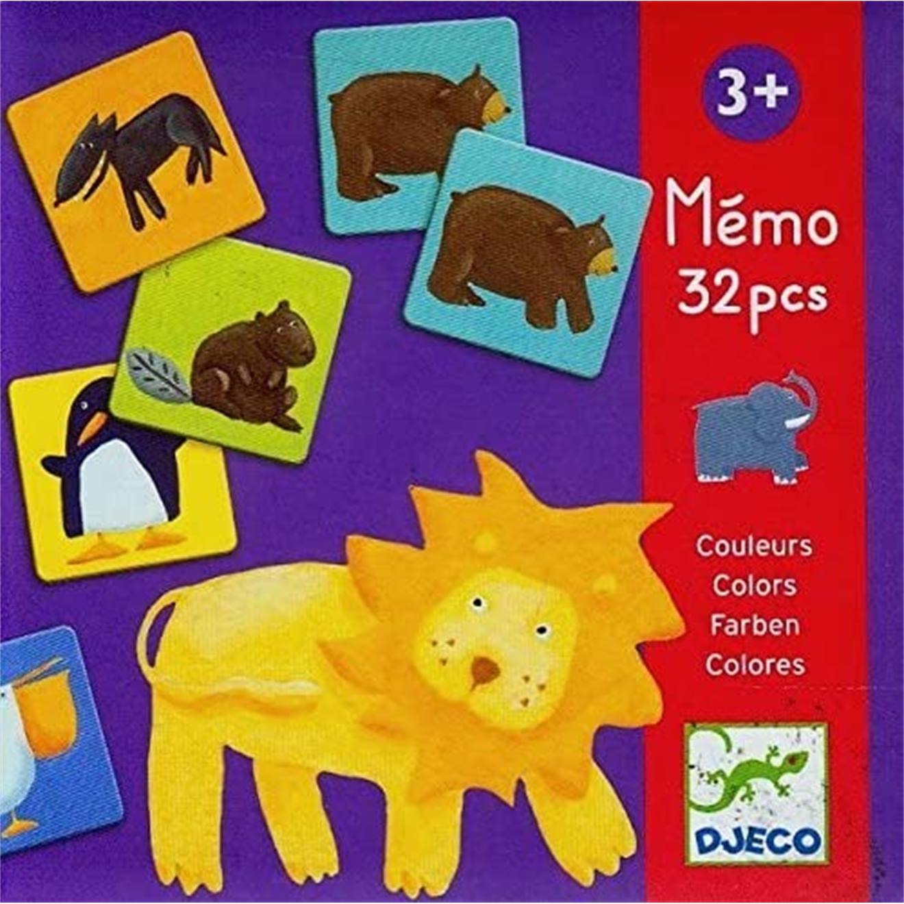 MéMo les couleurs multicolore