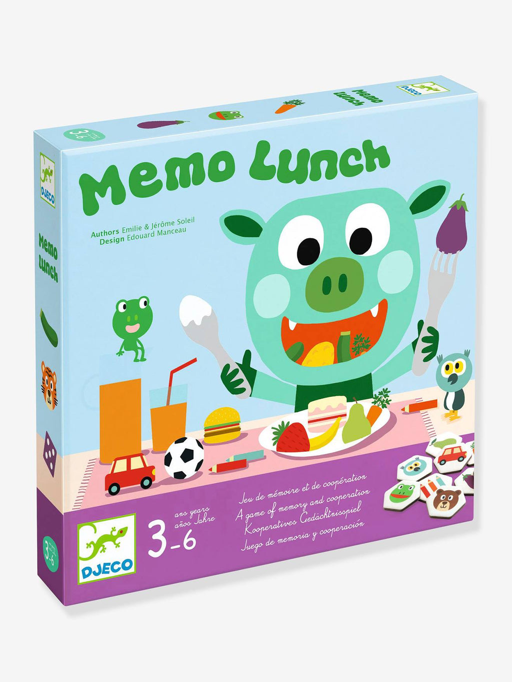 Memo lunch bleu