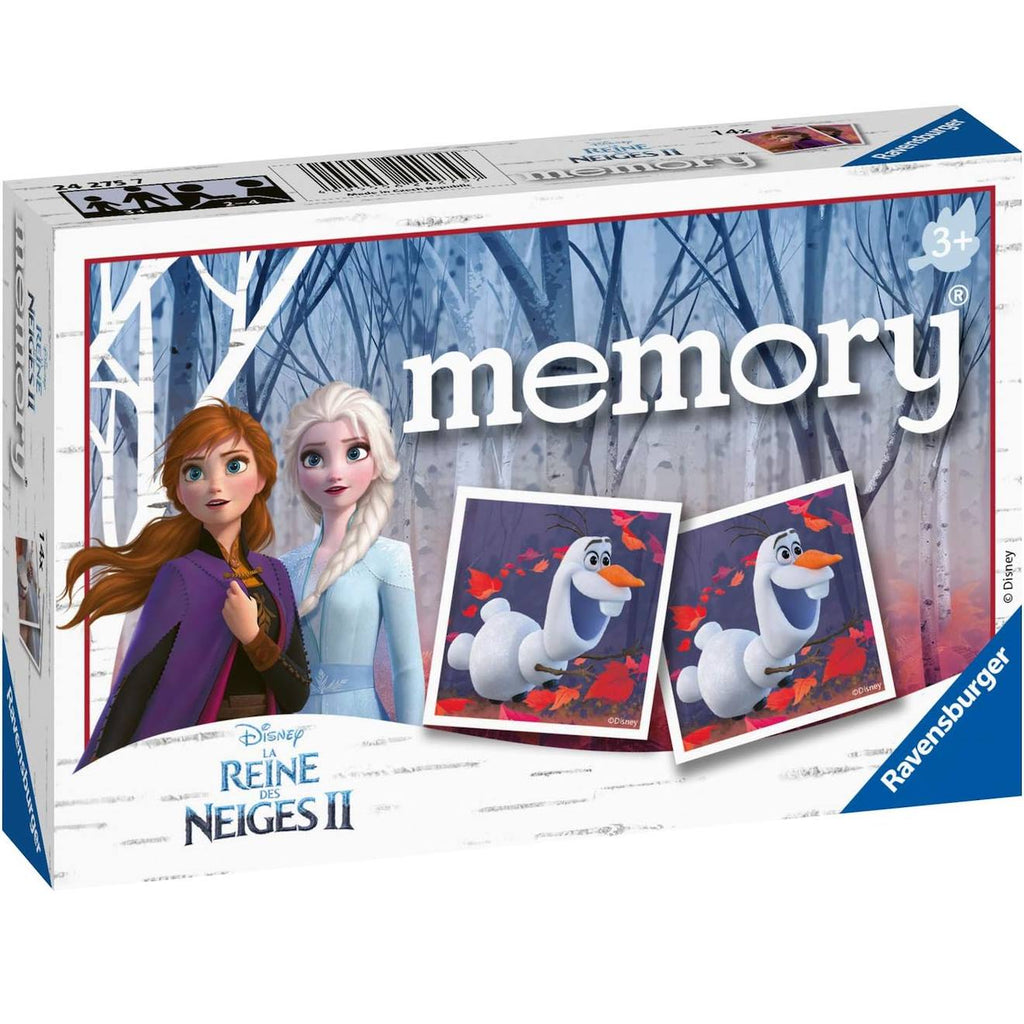 Memory Disney La Reine des Neiges 2 blanc