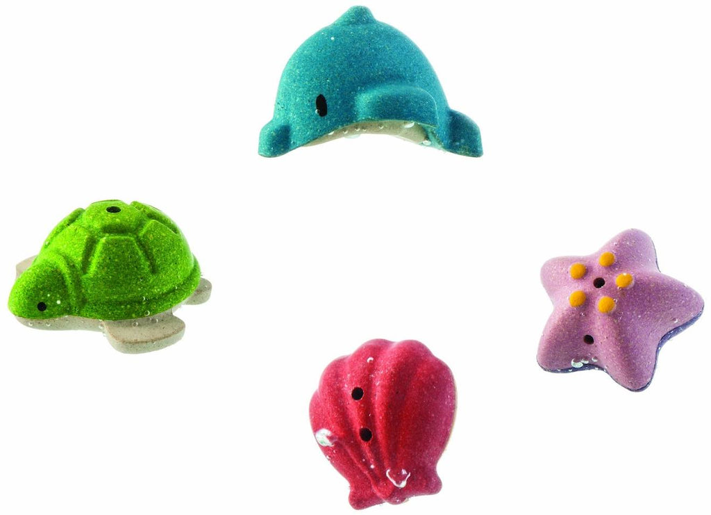 Mes animaux marins pour le bain bleu