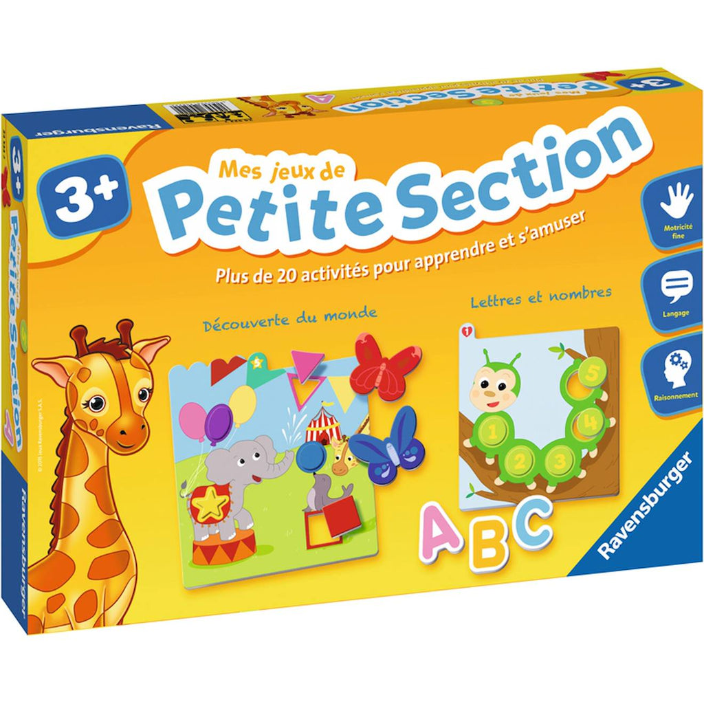 Mes jeux de petite section 20 activités multicolore