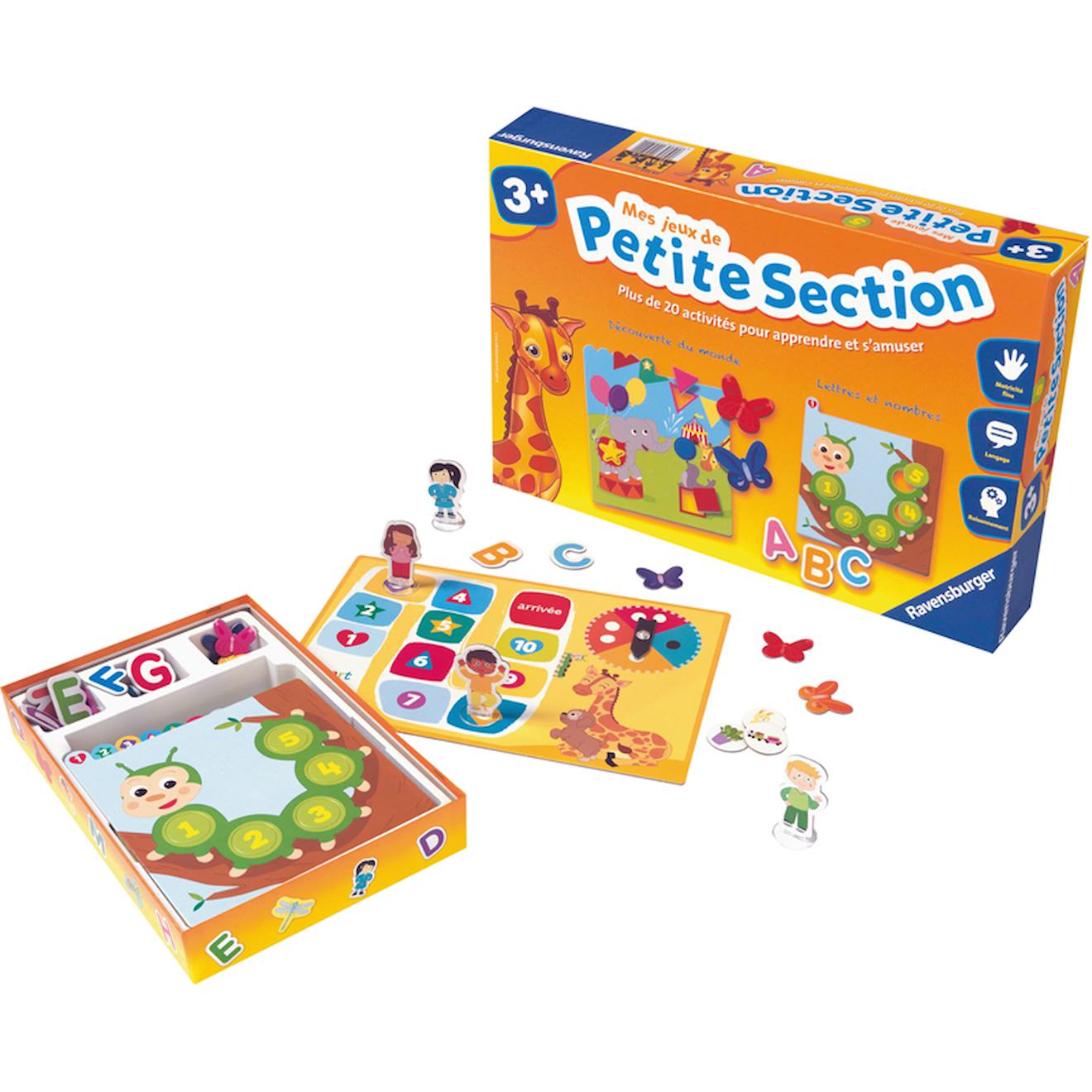 Mes jeux de petite section 20 activités multicolore