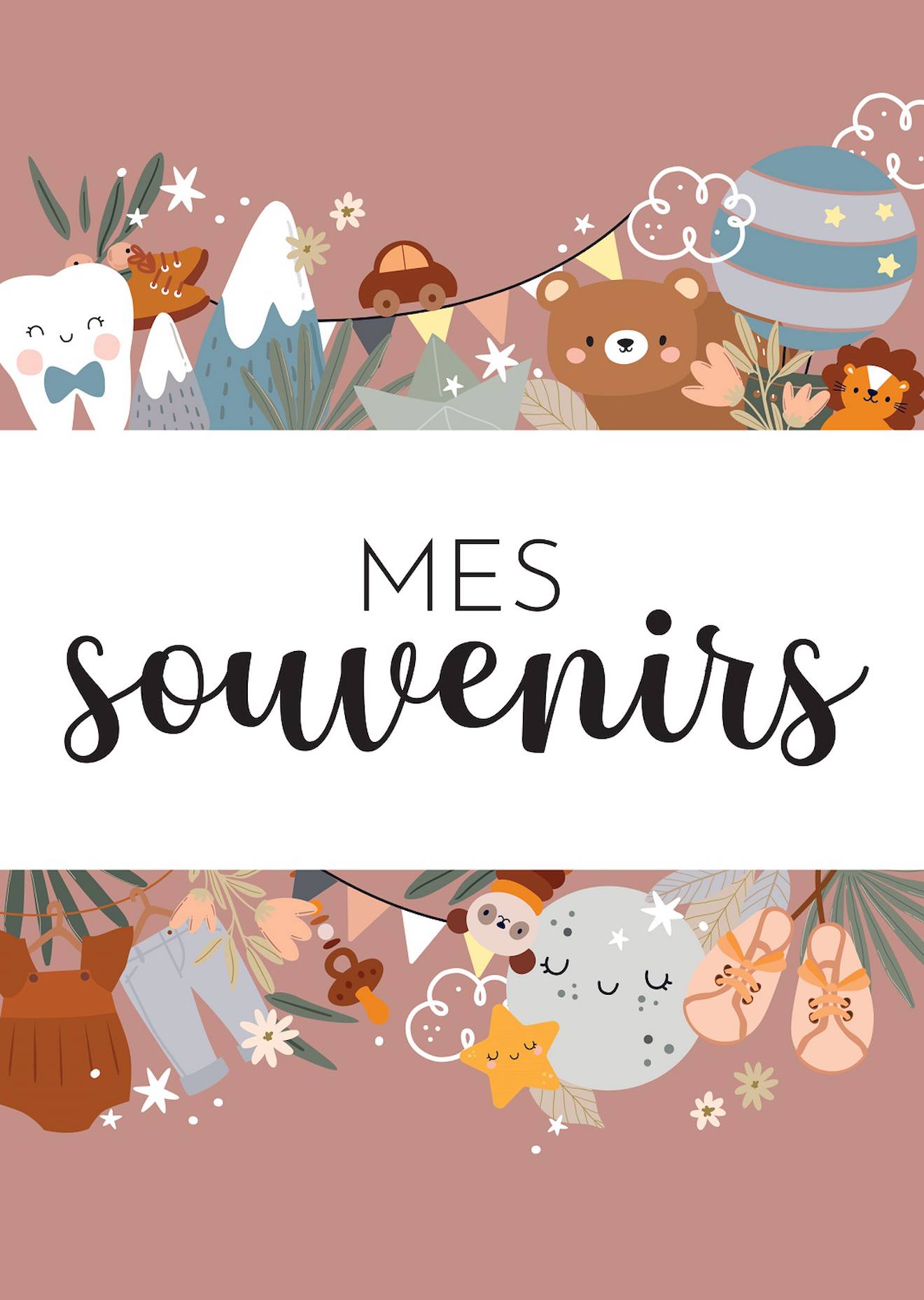 Mes premières cartes - mes souvenirs beige