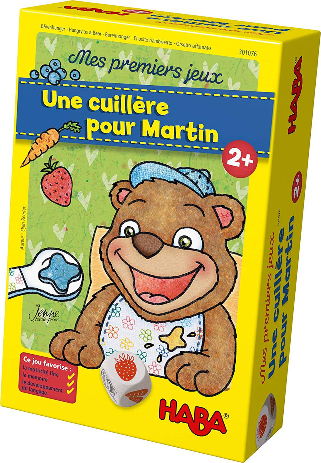 Mes premiers jeux - une cuillère pour martin jaune