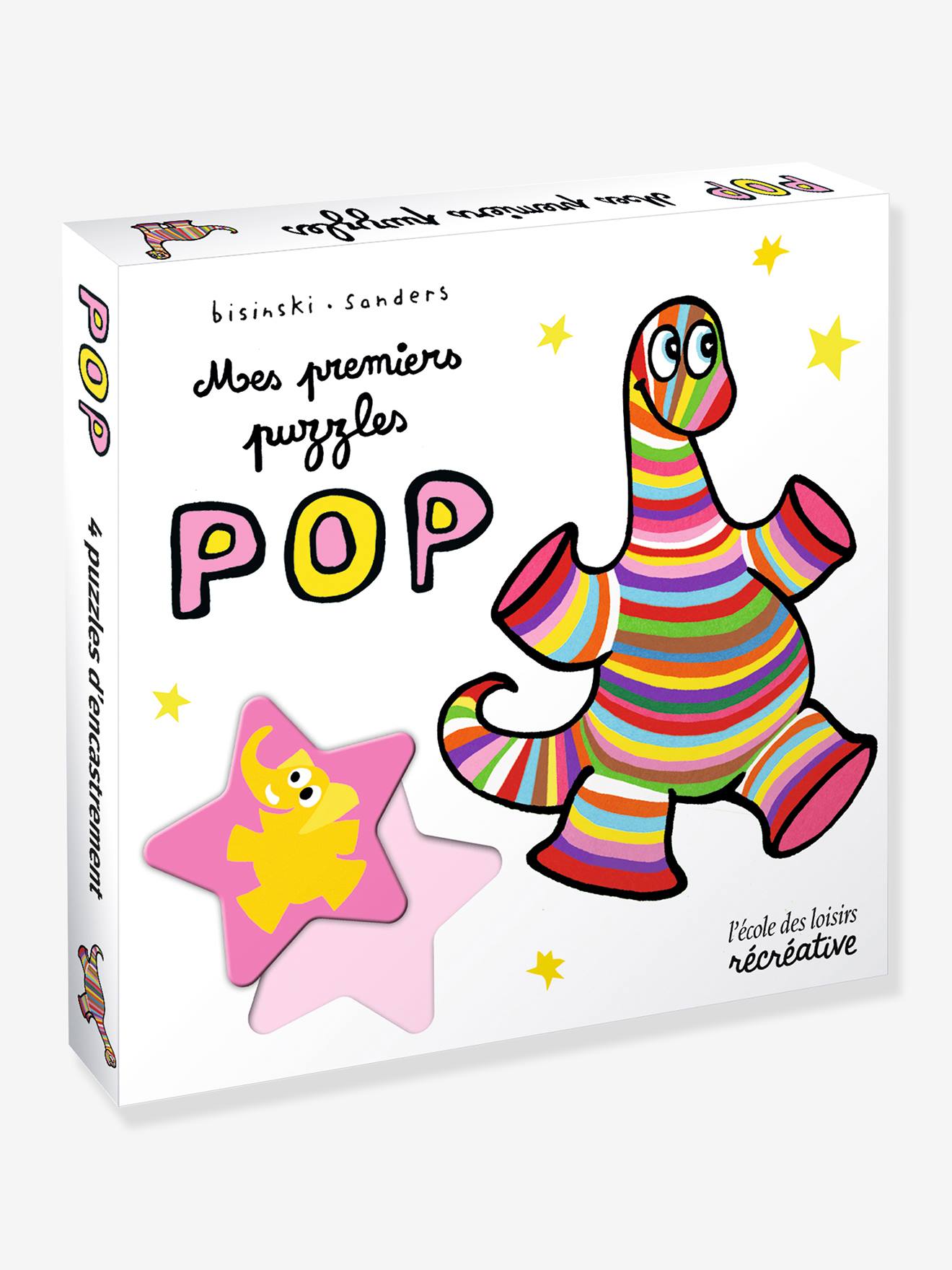 Mes premiers puzzles pop multicolore