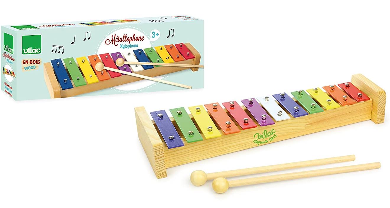 Métallophone beige