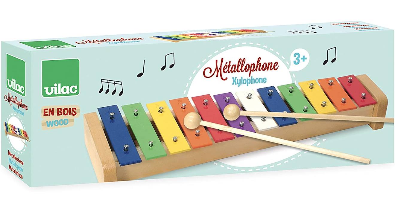Métallophone beige