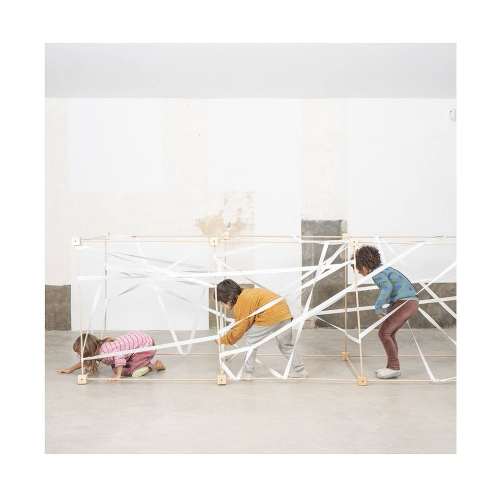 Mètre cube trigonos beige