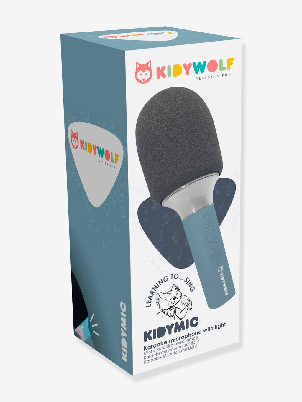 Micro karaoké kidymic - bleu
