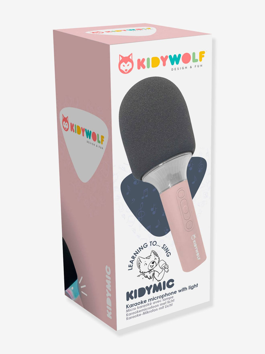 Micro karaoké kidymic - rose