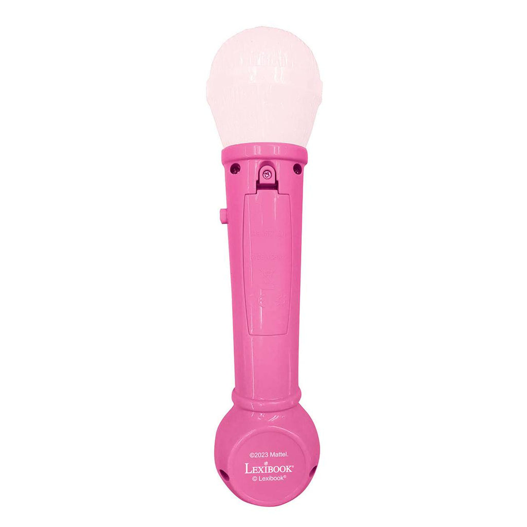 Microphone lumineux avec mélodies et effets sonores Barbie multicolore