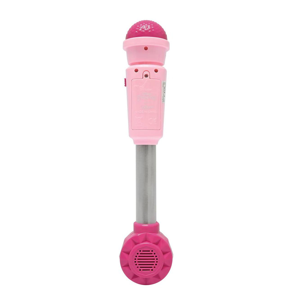 Microphone princesse Disney avec tube lumineux et enceinte multicolore