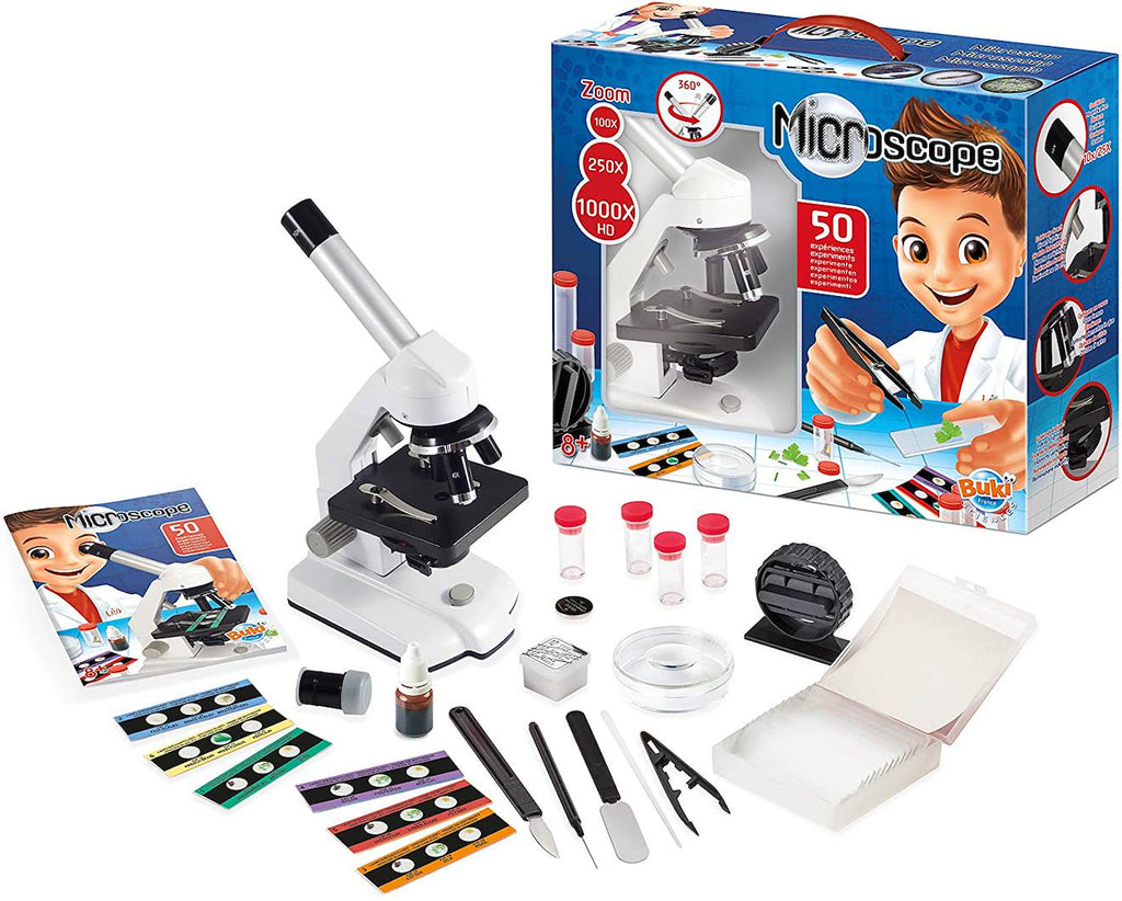 Microscope 50 expériences bleu
