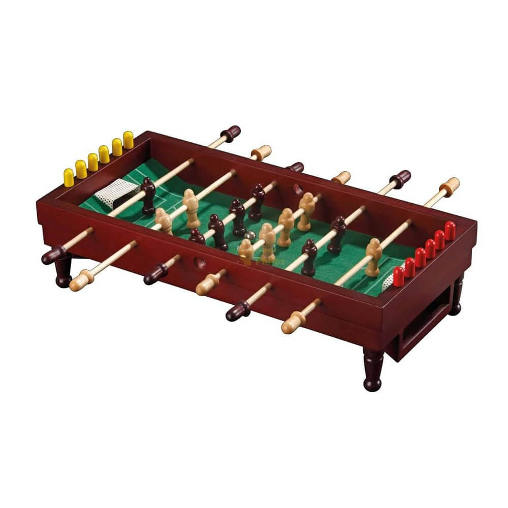 Mini Baby-Foot de Table en Bois - Jeux de Bureau Philos