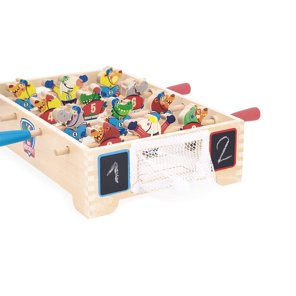 Mini baby hockey en bois FSC multicolore